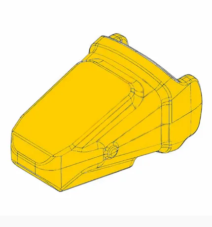 Końcówka łyżki ładowarki Cat 475-5490 K90 z konwersją krawędzi wyrównującej