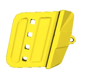 Segment półstrzałki ładowarki 990, prawy 2755461/275-5461