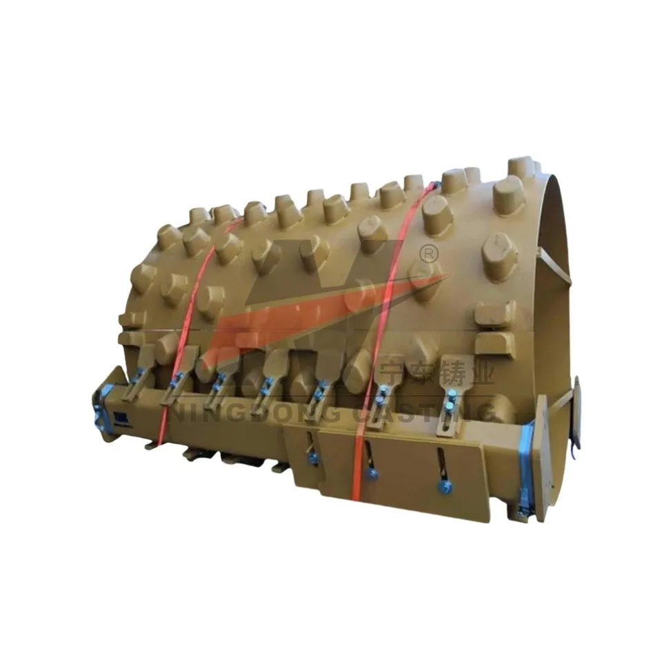 Zderzak podnóżka pasuje do rolki CAT CS56 CS563E