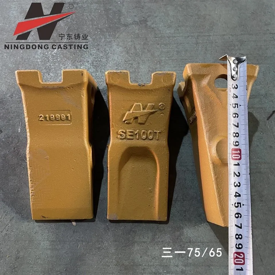 SE100T Sany Parts SY75-100 Midi Ząb zużywający się łyżki koparki