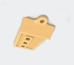 WA500-3HAR Odlewany segment końcowy Komatsu, 3 otwory, prawy